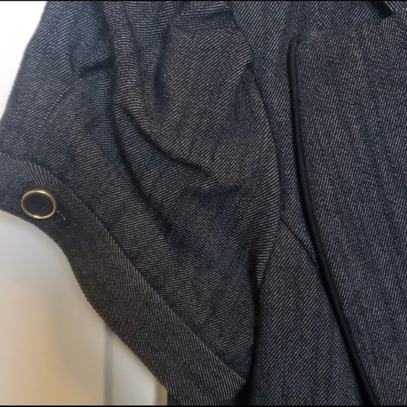 Maurices short sleeve blazer polka dot lining sz M - Picture 2 of 7